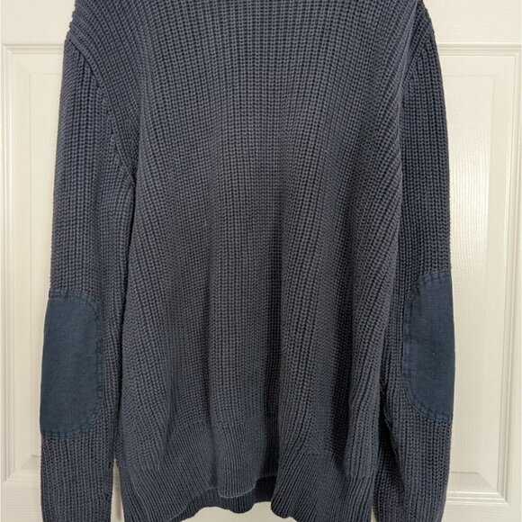 Vintage Polo Ralph Lauren Fisherman Shooting Sweater Mens Sz XXL Blue Military - Picture 8 of 11